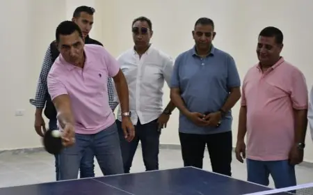 افتتاح مركز شباب أبو رماد بعد تطويره بحضور وزير الرياضة ومحافظ البحر الأحمر