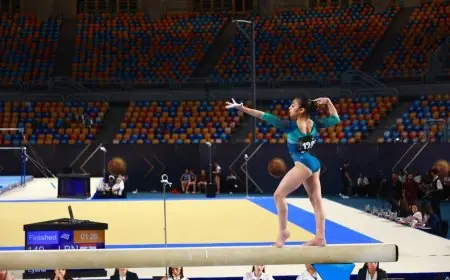 منافسات حماسية تشعل اليوم الثاني في بطولة الفراعنة الدولية للجمباز الفني 2026