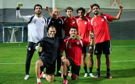 منتخب مصر يكثف تدريباته الاستشفائية والتقسيمات استعدادًا لتصفيات كأس أمم أفريقيا