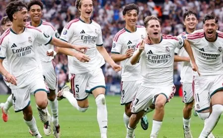 شباب ريال مدريد يتألقون في برنابيو ويفوزون بكأس إنتركونتيننتال