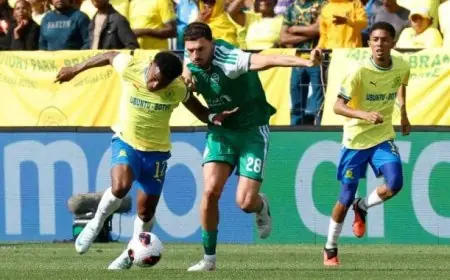 صن داونز يتفوق على الأهلي السعودي ويتوج بلقب كأس القارات الثلاث