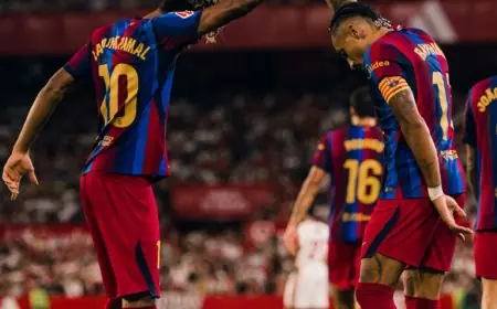 برشلونة يحقق فوزاً مثيراً بثلاثية على إشبيلية في الدوري الإسباني مواصلاً سلسلة انتصاراته