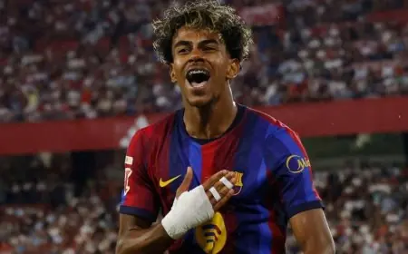لامين يامال يتفوق على فينيسيوس ويصنع التاريخ في الدوري الإسباني
