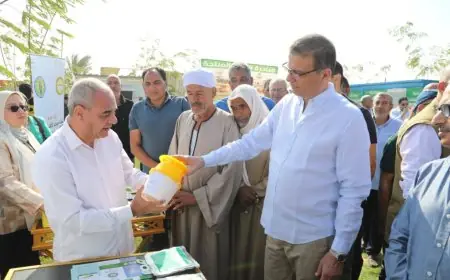 استجابة فورية للأهالي: وزير الزراعة يعلن عن دعم قرية إفوة بـ 200 رأس ماشية و25 منحلًا جديدًا
