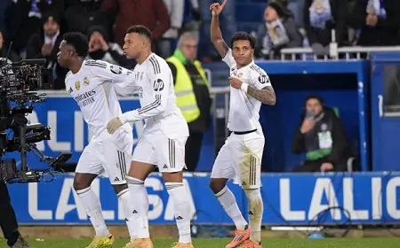 مبابي وفينيسيوس يتألقان في هجوم ريال مدريد ضد أتلتيكو في ديربي مثير