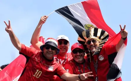 40 ألف مشجع يشعلون مباراة مصر ضد أنجولا في تصفيات كأس أمم أفريقيا 2027