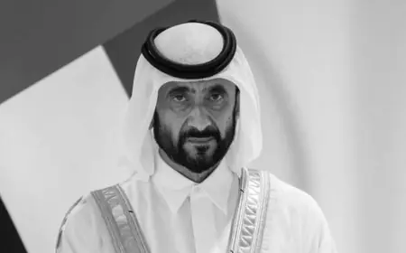 الإمارات تودع أحمد بن راشد آل مكتوم ودبي تنكس الأعلام لمدة 10 أيام