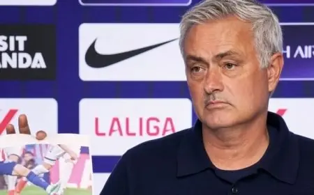 أتلتيكو مدريد يرد على مورينيو بعد حالة الجدل التحكيمي في ديربي العاصمة