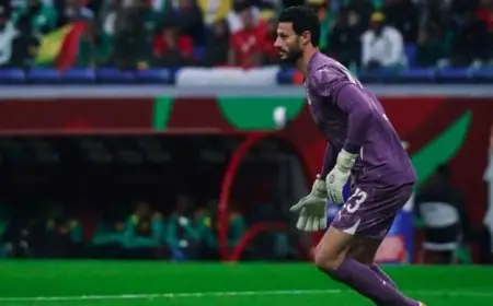 استياء محمد الشناوي قبل معسكر منتخب مصر