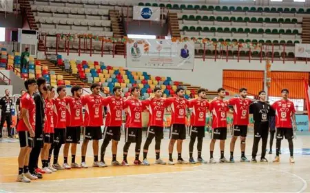 موعد مواجهة مصر وتونس اليوم في نهائي كأس إفريقيا للناشئين لكرة اليد