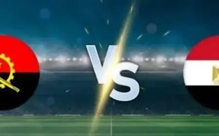 موعد مواجهة مصر وأنجولا في تصفيات أمم إفريقيا والقنوات الناقلة