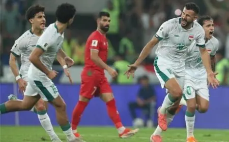 موعد مباراة العراق وعمان في بطولة كأس الخليج والقنوات الناقلة