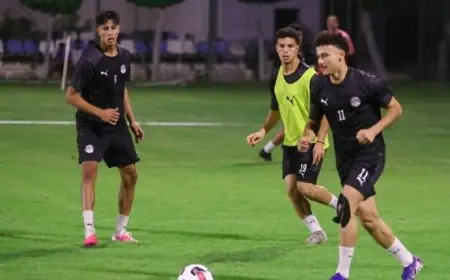 منتخب شباب مصر ينهي تحضيراته لمواجهة ليبيا في تصفيات كأس أمم إفريقيا