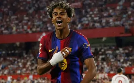 يامال يسعى لتحقيق ثلاثة ألقاب في دوري الأبطال والفوز بخمس كرات ذهبية