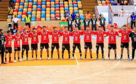 استقبال أسطوري بانتظار منتخب اليد للناشئين بطل أفريقيا في مطار القاهرة