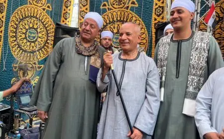 أحمد موسى يوجه شكره لأهالي قريته بارتداء الجلابية الصعيدي بعد تعافيه الكامل