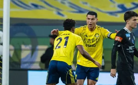 النصر يكشف عن الحالة الطبية لـ10 لاعبين في مستشفى النادي