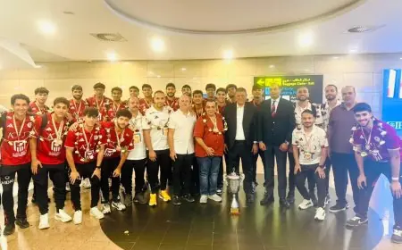 وزارة الشباب والرياضة تحتفي بعودة منتخب مصر للناشئين بعد تتويجه ببطولة أفريقيا لكرة اليد