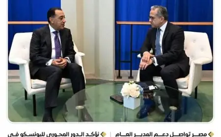 رئيس الوزراء يعرب عن فخره بتعيين مسؤول مصري بخبرات علمية وتنفيذية كبيرة في منصب دولي مرموق