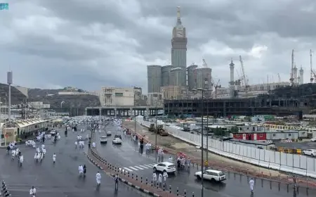 الدفاع المدني السعودي يطمئن: زوال الخطر عن مكة المكرمة