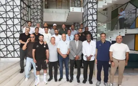 مدربو الرخصة PRO يشاركون في متابعة مباراة مصر وليبيا المثيرة بالإسماعيلية