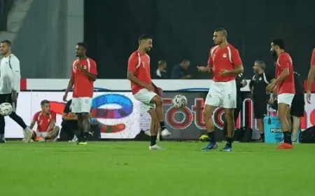 منتخب مصر ينهي تحضيراته لمواجهة أنجولا في تصفيات كأس أمم إفريقيا