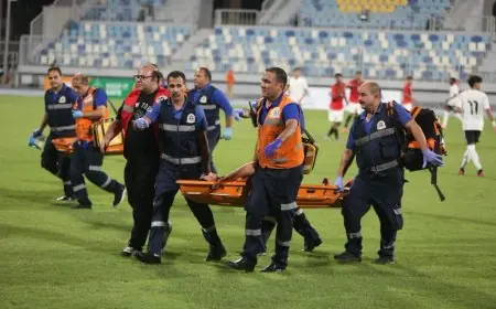 ارتجاج في المخ يضرب محمد رأفت لاعب منتخب الشباب