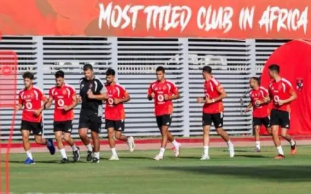 الأهلي يستمر في تدريباته خلال فترة التوقف الدولي تحضيرًا لكأس عاصمة مصر