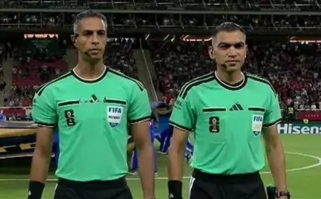 طاقم تحكيم مصري يقود مباراة زيمبابوي ضد الكونغو الديمقراطية في تصفيات كأس الأمم الأفريقية
