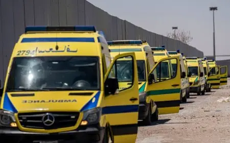 مكالمة من أمريكا لطمأنة والدته تحث رجال الإسعاف للتحرك في بني سويف