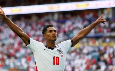 جود بيلينغهام يتألق كأفضل لاعب في منتخب إنجلترا للمرة الثانية على التوالي