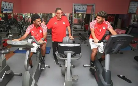 تدريبات استشفائية للاعبي منتخب الشباب بعد انتصارهم على ليبيا وتحضيرا لمواجهة تونس