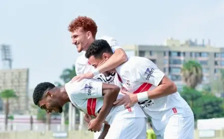 زمالك 2011 يهيمن بخماسية على بتروجت في دوري الناشئين
