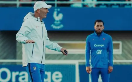 تشكيلة زيدان الأولى مع منتخب فرنسا: ريان شرقي يضرب بقوة وهجوم ناري