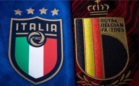 بث مباشر لمباراة إيطاليا وبلجيكا في دوري الأمم الأوروبية