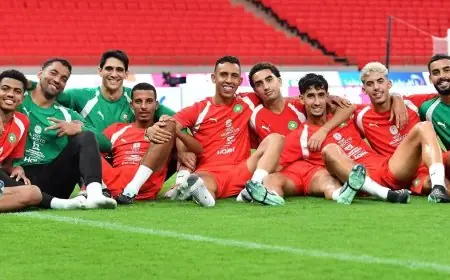 تشكيلة شبابية للمنتخب المغربي تتضمن زابيري وجيسيم ومعمر في مواجهة الغابون
