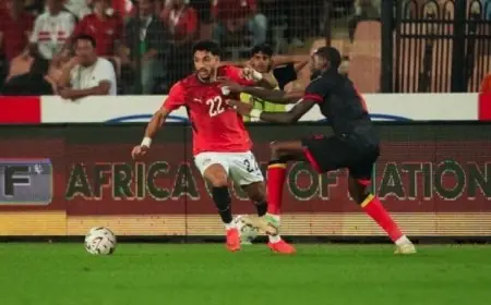 منتخب مصر يتعادل سلبًا مع أنجولا في تصفيات أمم إفريقيا