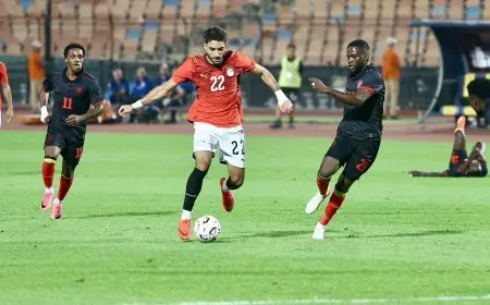 تعرف على ترتيب مجموعة مصر بعد تعادلها مع أنجولا في تصفيات كأس أمم أفريقيا