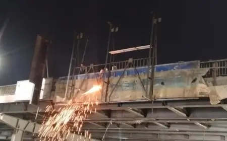 محافظ القاهرة يعلن انطلاق صيانة وتحديث كوبرى الفنجرى باتجاه حدائق القبة