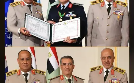 وزير الدفاع يكرم القادة المتميزين في القوات المسلحة عرفانًا بجهودهم