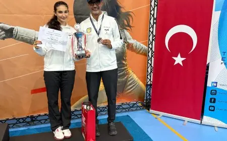 وزير الرياضة يهنئ البطلة سارة حسني على إنجازها التاريخي في كأس العالم لسلاح الشيش