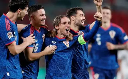 مودريتش يقود كرواتيا لانتصار مثير على التشيك في دوري الأمم الأوروبية