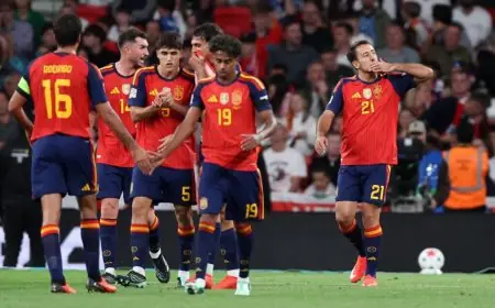 إسبانيا تحقق انتصارًا مثيرًا على إنجلترا بعد قلب تأخرها في دوري الأمم الأوروبية