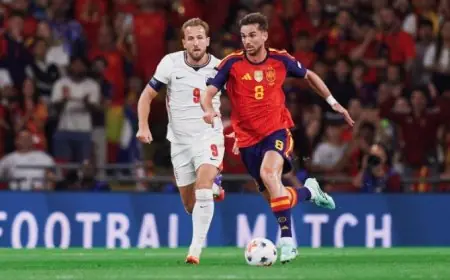 ريمونتادا مذهلة.. إسبانيا تتفوق على إنجلترا بثلاثة أهداف في دوري الأمم الأوروبية «فيديو»