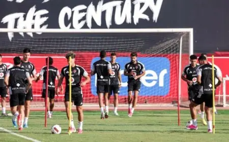 الأهلي يعود للتدريبات تمهيدًا لملاقاة بترول أسيوط بعد فترة التوقف