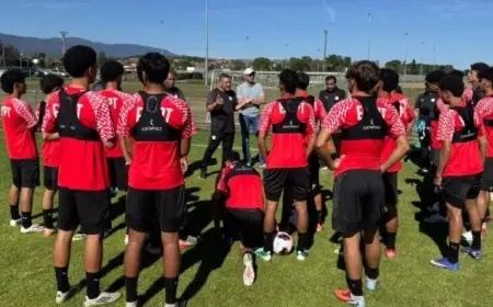 منتخب الناشئين المصري يتعرض لهزيمة أمام إنجلترا بثنائية في كأس الصداقة الدولية «فيديو»