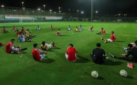 المنتخب الأولمبي يبدأ تحضيراته للمرحلة القادمة.. قياسات بدنية وملفات طبية للاعبين