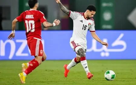 الإمارات تفاجئ البحرين حاملة اللقب وتتأهل إلى نصف نهائي خليجي 27
