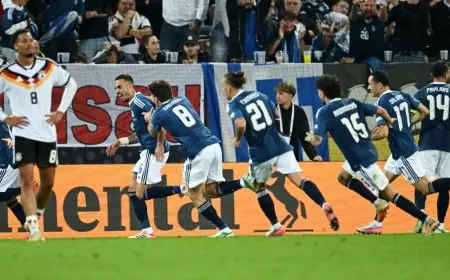 زلزال في دوري الأمم: اليونان تفاجئ ألمانيا وكلوب بفوز تاريخي