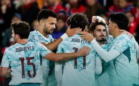 البرتغال تتغلب على النرويج بهدفين في دوري الأمم الأوروبية وتنفرد بالصدارة «فيديو»